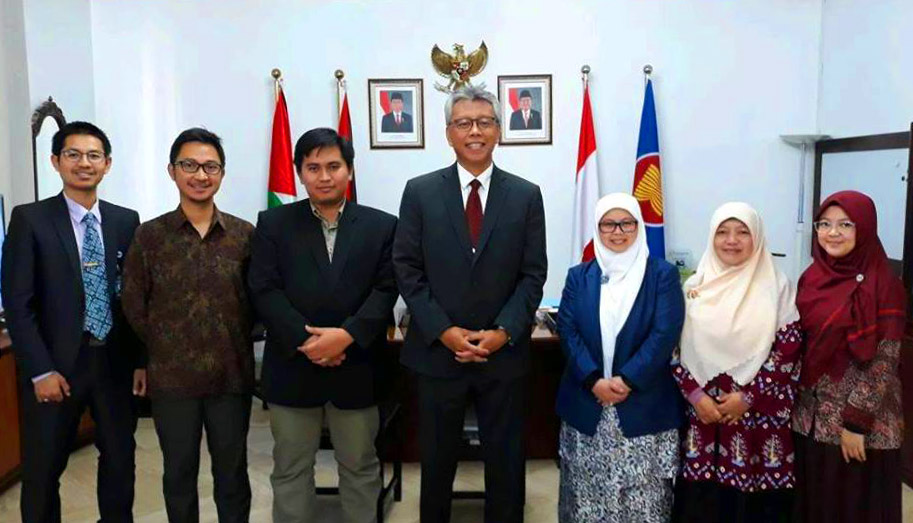 KUNJUNGAN TIM IEP 5 NFBS KE KEDUBES RI DI JORDAN